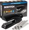 Office Stapler Heavy Duty - 40 Sheet Stapler for Desk -Full-Strip - Includes 1260 Staples - Black